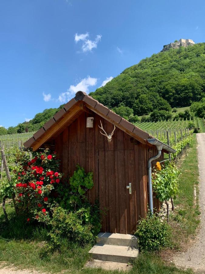 Ferienwohnung Burgblick im Neuffener Tal mit Sauna und Wallbox Frickenhausen  Exterior foto